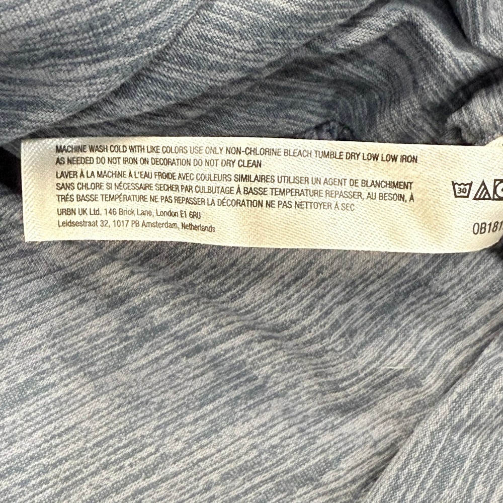 FP Free People Movement Right on the Run Long Sleeve Layer Blue Stone  XLL NWT - Picture 12 of 16